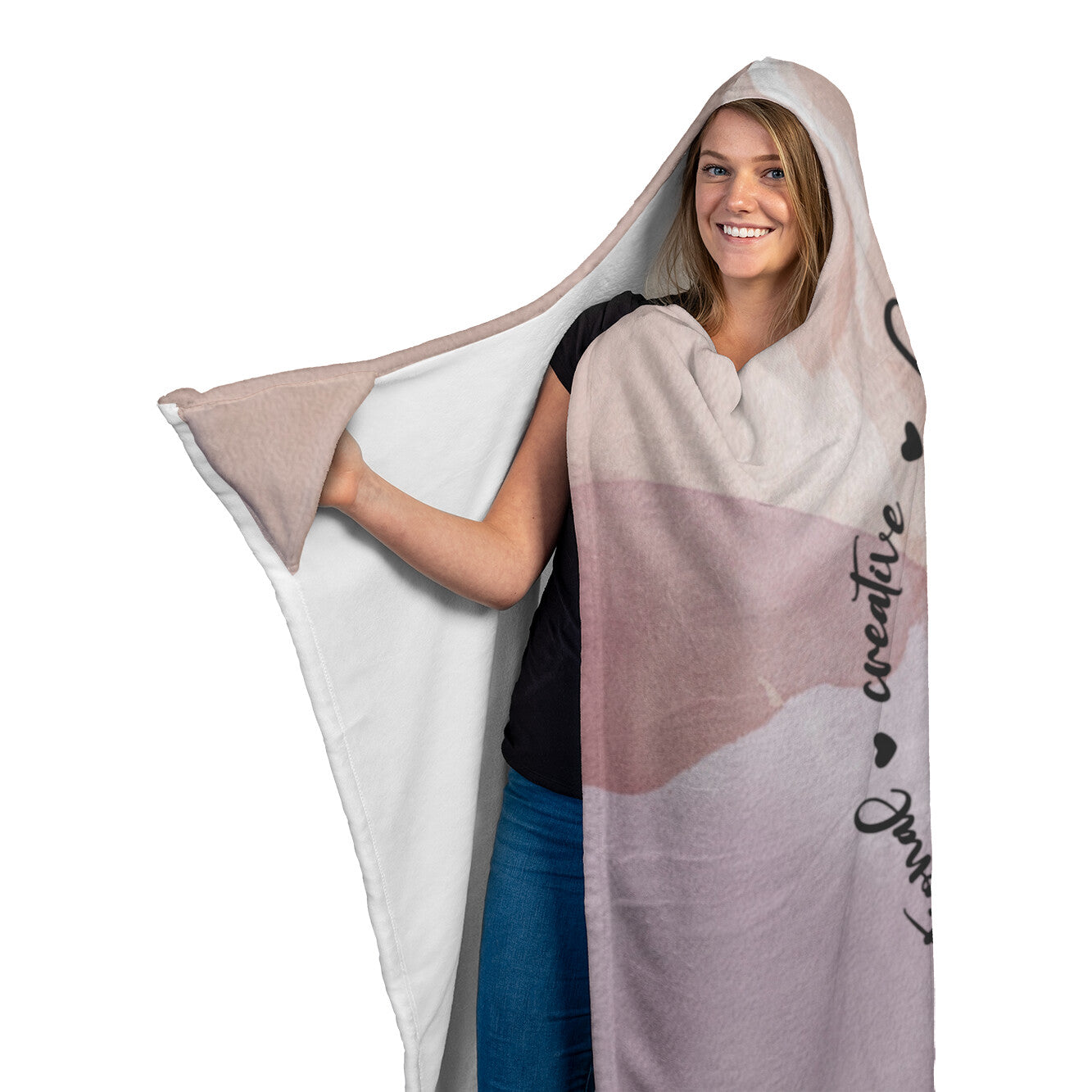 Cancer Zodiac Hooded Blanket