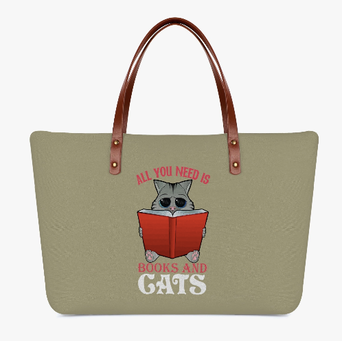 All You Need Is Books And Cats Tote Bag