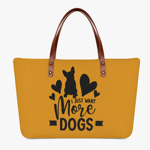 I Just Want More Dogs Tote Bag