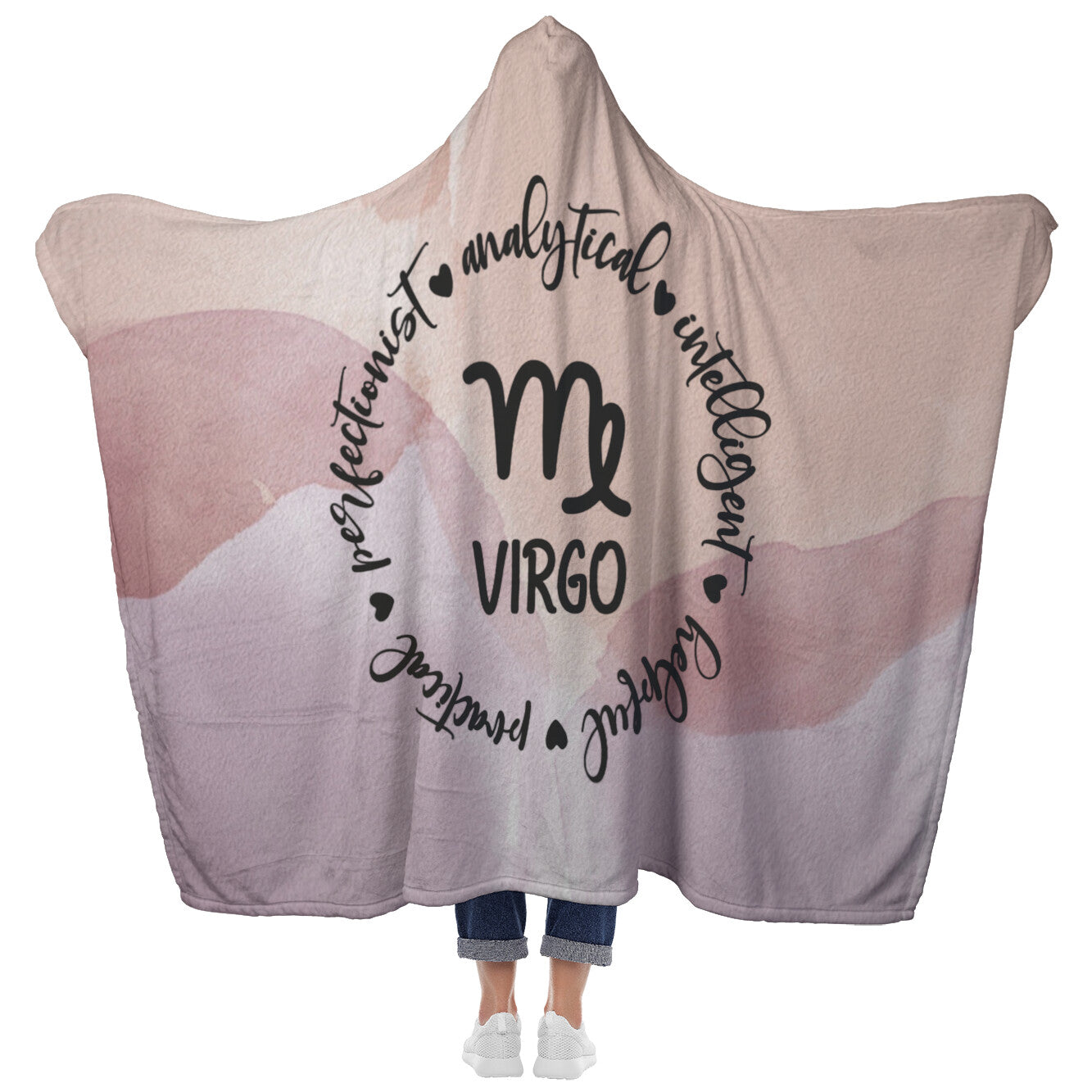 Virgo Hooded Blanket