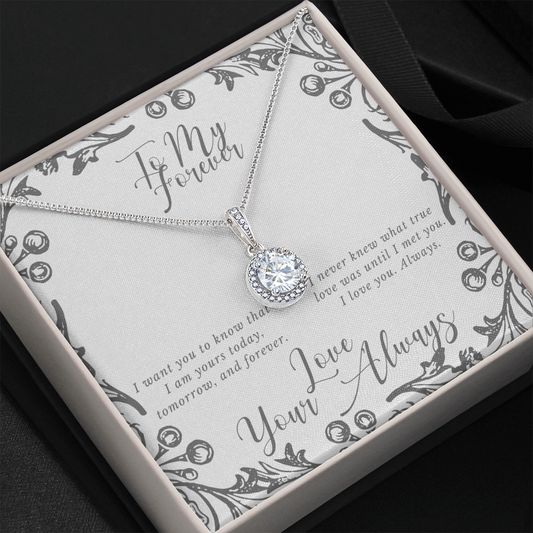 To My Forever Eternal Hope Pendant Necklace