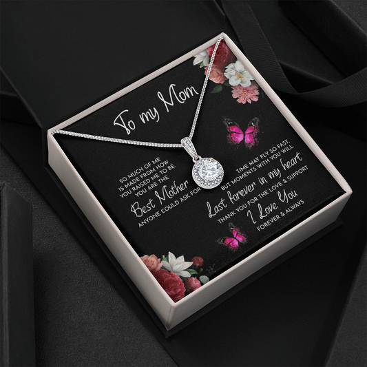 To My Mom You Are The Best Mother Stunning Eternal Hope Pendant Necklace