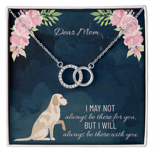 Dog Mom - Loss of Pet Perfect Pair Necklace