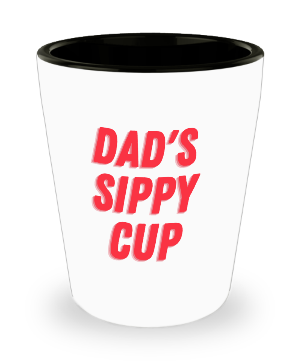 Dad's Sippy Cup 1.5oz Shot Glass
