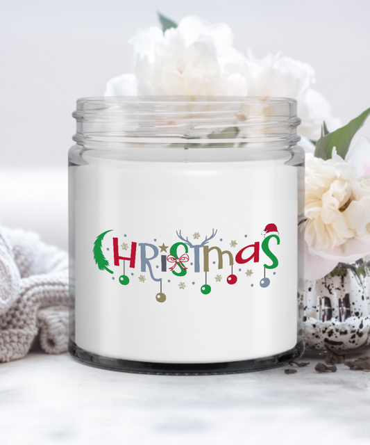 Christmas Candle Vanilla Scent