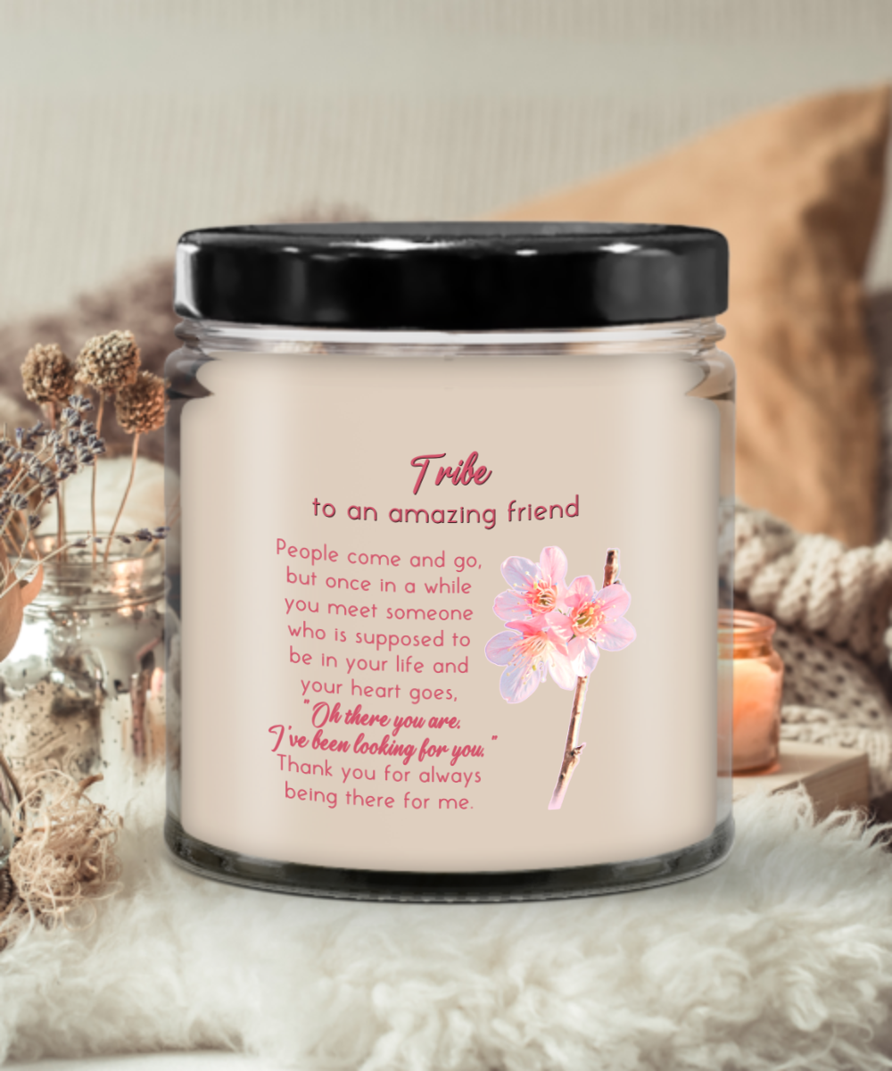 To An Amazing Friend Vanilla Candle In Keepsake Jar