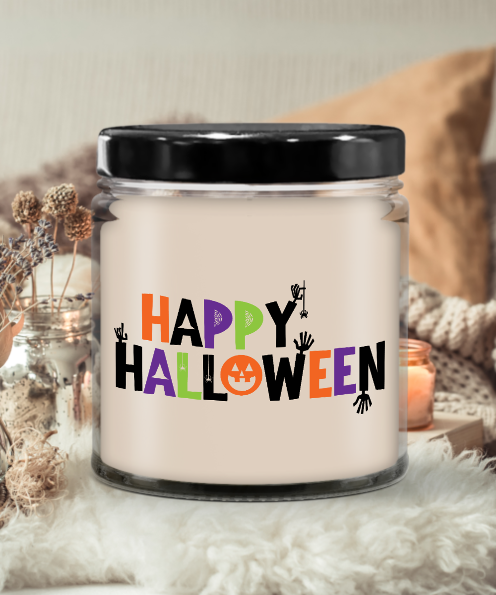Happy Halloween Vanilla Candle