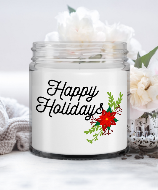 Happy Holiday - Vanilla Scent Candle