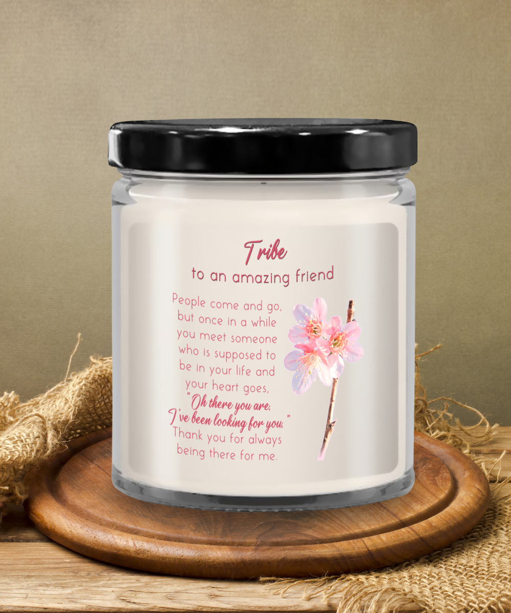 To An Amazing Friend Vanilla Candle In Keepsake Jar