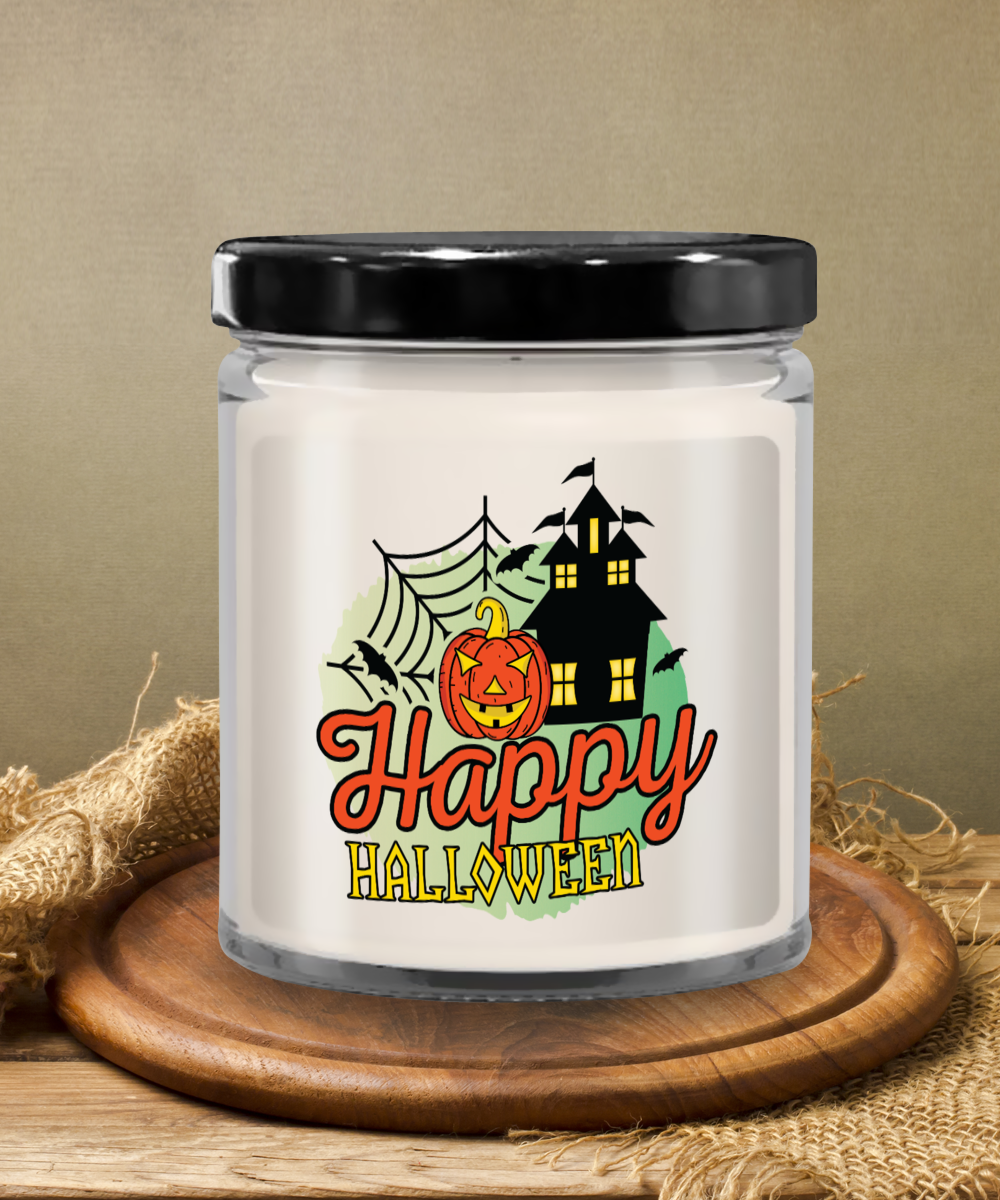 Happy Halloween 9oz Candle In Keepsake Jar
